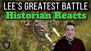 Chancellorsville 1863  Robert E Lees Greatest Battle  HistoryMarche Reaction [upl. by Berry]