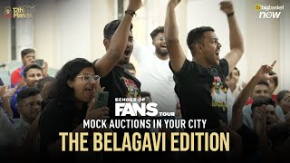 Echoes of Fan Tour Mock Auction Belagavi Edition  RCB 12th Man TV [upl. by Nwahsem]