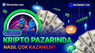 BICONOMYLIVE CRYPTO CINCI ile Kripto pazarında nasıl çok kazanılır 💰💸 [upl. by Derdlim255]