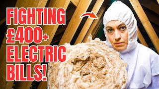 I tried installing loft insulation to save money but found it was the WORST DIY EVER [upl. by Akimaj]