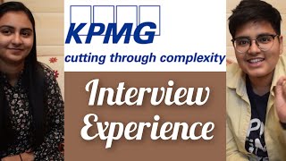 KPMG Interview Experience [upl. by Dyan]