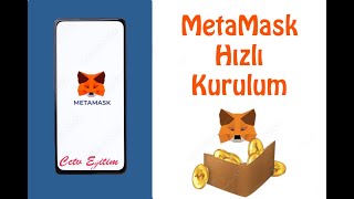 MetaMask Kurulum  MetaMask Kullanım  Kripto Cüzdan [upl. by Elletsyrc432]