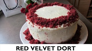 Red velvet dort  smetanovomáslový krém [upl. by Ybroc100]