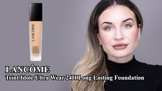 Makeup Review amp Wear Test  LANCÔME Teint Idole Ultra Wear 24H Long Lasting Foundation  Shade 115C [upl. by Olegnaed873]