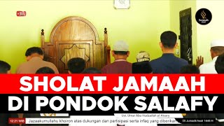 SHOLAT JAMAAH DI PONDOK SALAFY  IMAM  Ust Umar Abu Hudzaifah alAtsary [upl. by Mikahs983]