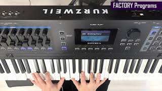 Kurzweil K2700 Factory Presets Demo Sound Only [upl. by Whiney776]