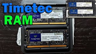 TimeTec Laptop RAM Memory 32GB Kit  Overview and Installation [upl. by Funch]