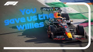 Verstappens Jeddah Fightback And The Best Team Radio  2023 Saudi Arabian Grand Prix [upl. by Anilah]