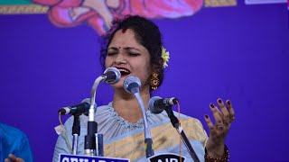 Excerpt from 177th Shri Tyagaraja Aaradhana 2024 Solo concert at Thiruvaiyaru [upl. by Areehs]