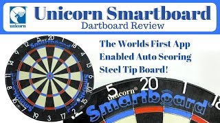 Unicorn Smartboard dartboard review [upl. by Ecirum]