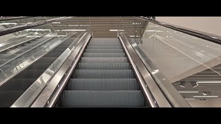 Sweden Stockolm Skärholmen Centrum HampM 2X escalator [upl. by Ulphia750]