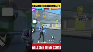 ROAD DIAMOND TO GRANDMASTER EP1😍freefire REGIONPUSH top1 [upl. by Kcira]