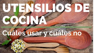 UTENSILIOS DE COCINA Cuáles usar y cuáles no 🍴 [upl. by Emilee]