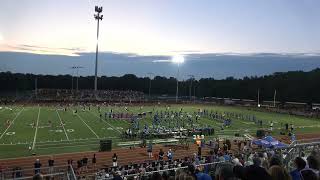 Worthington Kilbourne Marching Band Halftime show Battle of Worthington [upl. by Aelat]