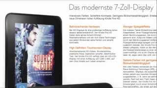 Fire amp Fire HD AmazonTablets kommen nach Deutschland [upl. by Bradeord]