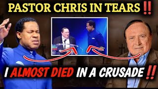 I ALMOST DIED IN A CRUSADE ON MORRIS CEROLLOPASTOR CHRIS IN TEARS  PASTOR CHRIS OYAKHILOME [upl. by Aikat]