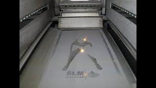 Selective Laser Melting Time Lapse [upl. by Yaker]