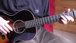 Acoustic Blues Lesson  Blind Blakes quotFighting The Jugquot  TAB avl [upl. by Windzer]