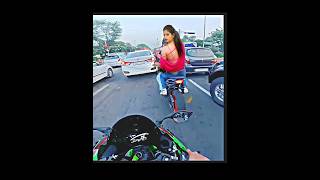 Crazy Couple 🥵 Vs Superbike Zx10r 🔥 Police Ko Chakma Diya 😂 Police Without Helmet  Z900  Police [upl. by Alatea302]