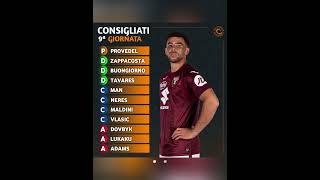 📢 Consigliati per l 9ª giornata di Serie A fantacalcio fantaathena [upl. by Alli]