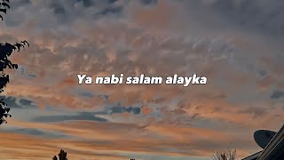 Ya Nabi Salam Alayka  Maher zain  Speedup  lyrics [upl. by Balas]