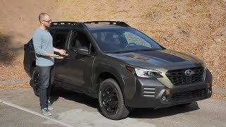 2022 Subaru Outback Wilderness Test Drive Video Review [upl. by Nuoras]