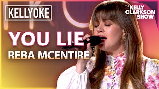 You Lie By Reba McEntire  Kelly Clarkson Kellyoke Cover [upl. by Ij159]