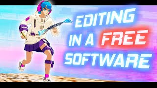 Editing a Fortnite Montage in a FREE Software [upl. by Mowbray]