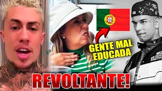 MC DANIEL REVOLTADO COM PORTUGUÃŠS QUE HUMILHOU SUA MÃƒE TENTARAM SE EXPLICAR [upl. by Ttennaj]