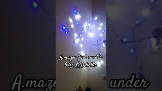 Amazon random finds under 99 rs amazonfinds ledlights youtubeshorts [upl. by Anilecram591]