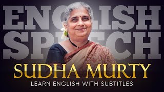 ENGLISH SPEECH  SUDHA MURTY Discipline and Success English Subtitles [upl. by Kristopher]