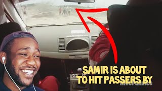 SamirYoure Breaking The Car  Funny Reaction [upl. by Bor486]