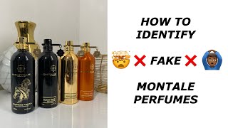 HOW TO IDENTIFY FAKE MONTALE PERFUMES [upl. by Otsuj]