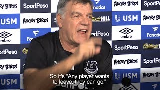 Sam Allardyce Frustrated At Constant Rooney Questions [upl. by Shoemaker]