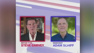 Schiff boots GOP rival in new Senate ad [upl. by Jegger675]