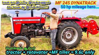 MF 254 Dyna Track full review  village engineer  Pongal offer [upl. by Nodnarg119]