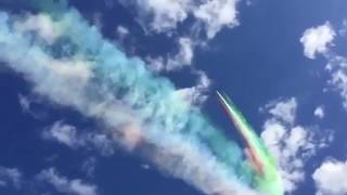 Giovinazzo il primo spettacolo delle Frecce Tricolori [upl. by Germana]