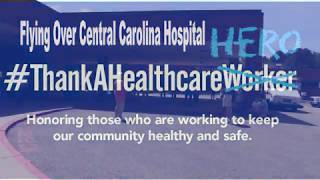 Flying Over Central Carolina Hospital Sanford NC May 16 2020 [upl. by Bartram]