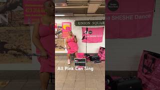 Pink Mama Sing shorts foryou manhattan travel newyorkcity music [upl. by Lacie]