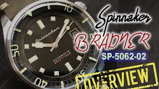 PRODUCT OVERVIEW  Jam Tangan SPINNAKER NEW BRADNER SP506202 Black Green [upl. by Tooley359]