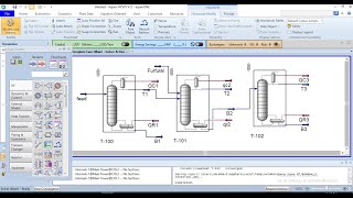 Separation of ethyl acetate ethanol mixture using aspen HYSYS with the help of Furfural [upl. by Howard]