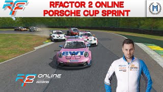 rFactor 2 Online  Porsche Cup Sprint at Virginia [upl. by Dobb224]