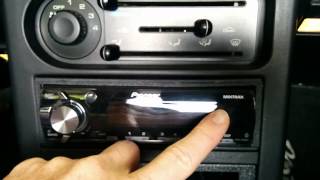 Miata Metra car stereo kit [upl. by Silvestro]