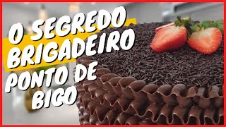 COMO FAZER BRIGADEIRO EM PONTO DE BICO  Recheio Cobertura e Decoração RECHEIO DE BRIGADEIRO FACIL [upl. by Avraham]