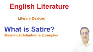 English Literature Literary Device Satire s Definition Explanation amp Examples [upl. by Ardnaeel38]