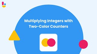 Multiplying Integers with TwoColor Counters  Brainingcamp [upl. by Anirahs239]