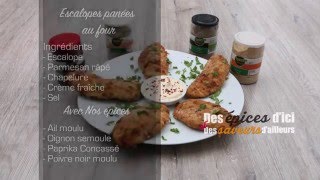 Escalopes panées au four [upl. by Arinayed649]