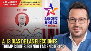 🔴 A 13 DIAS DE LAS ELECCIONES TRUMP SIGUE SUBIENDO EN LAS ENCUESTAS  Univista TV [upl. by Annoed]