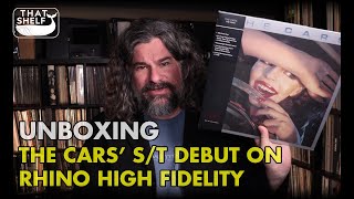 Unboxing Rhino High Fidelity release of The Cars selftitled debut [upl. by Brace]