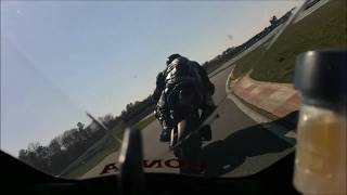 RC51 vs Daytona 675  NJMP Thunderbolt [upl. by Aihcropal]